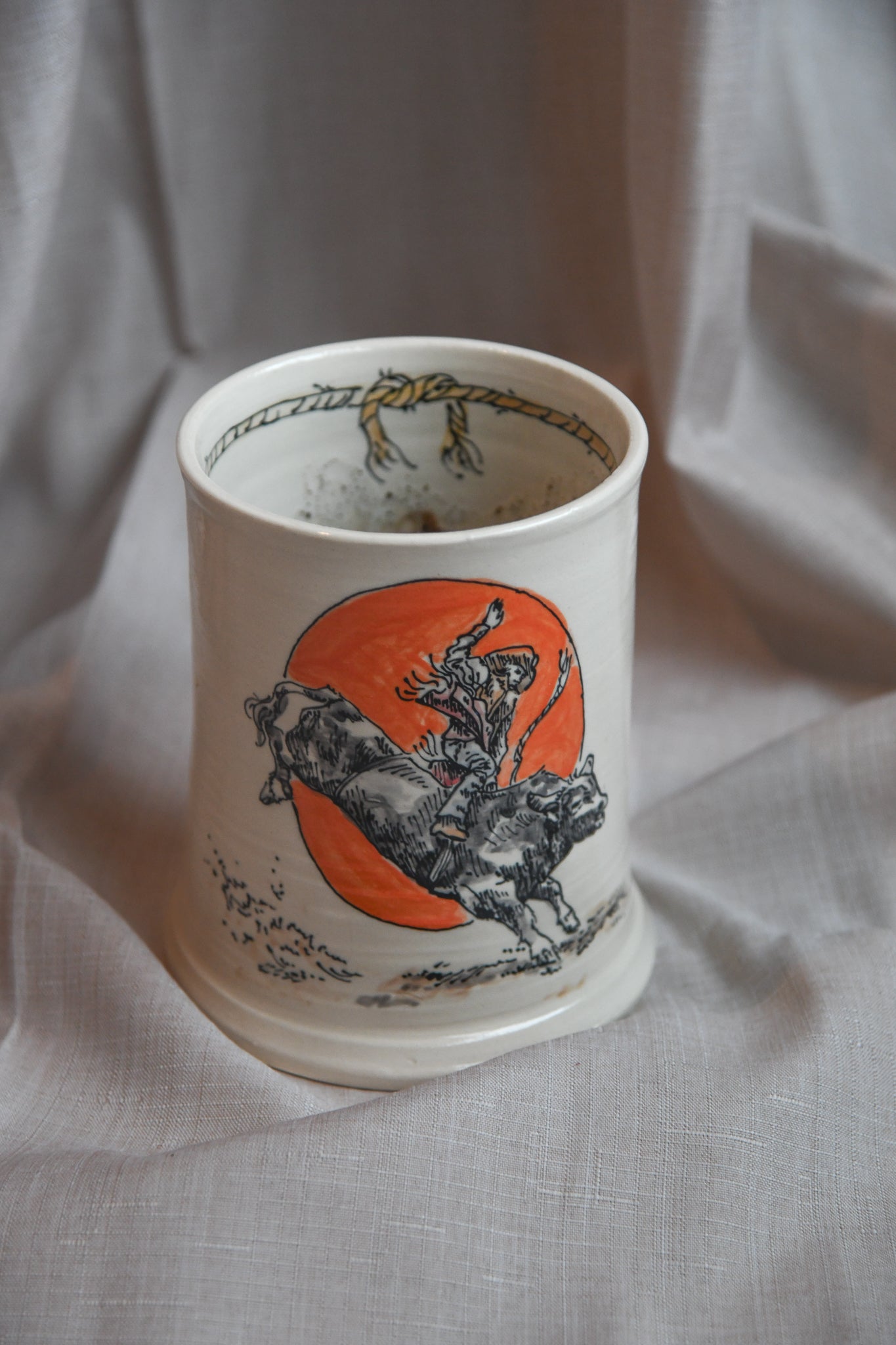 3B Cattle Company Vase