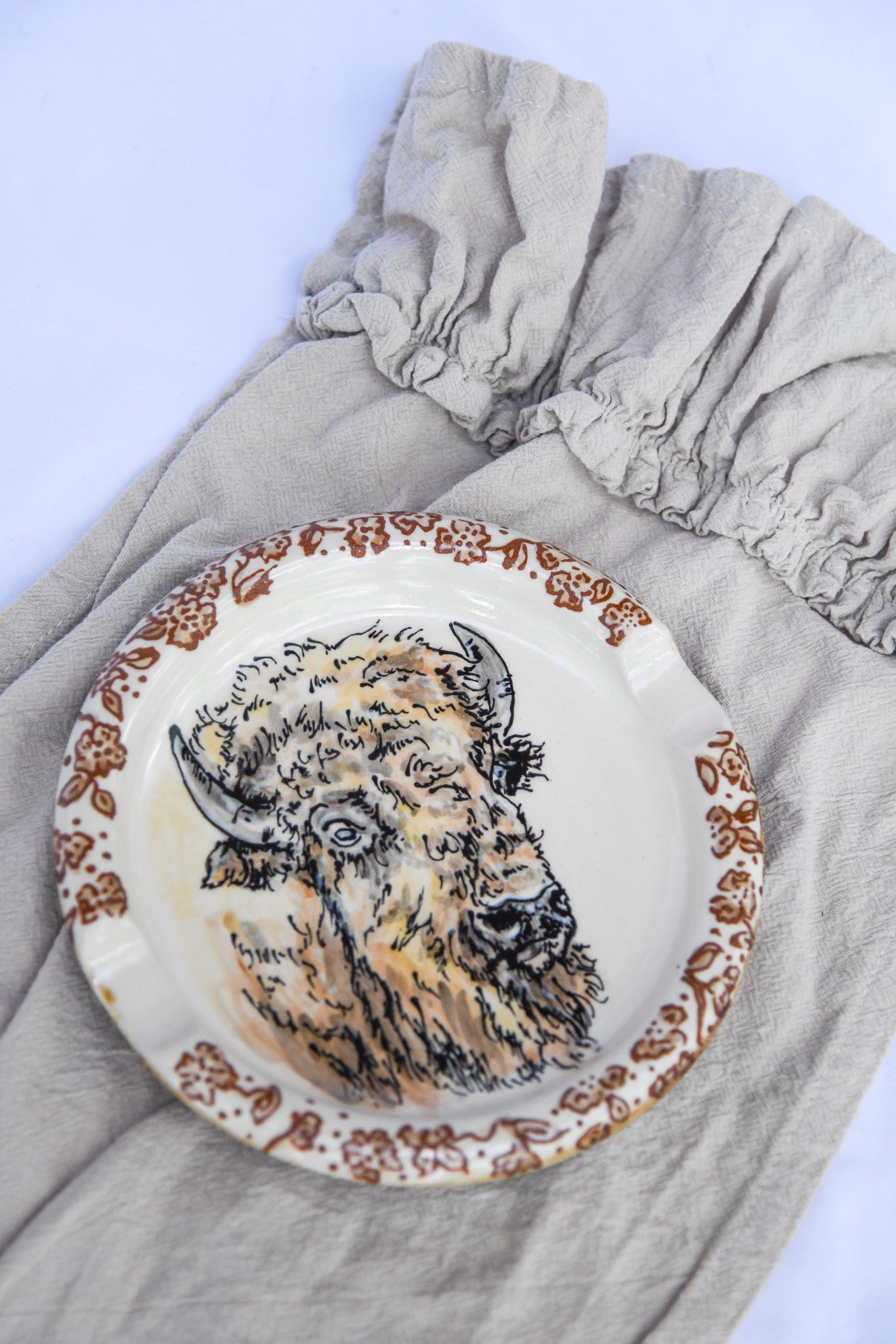 Bison Ashtray