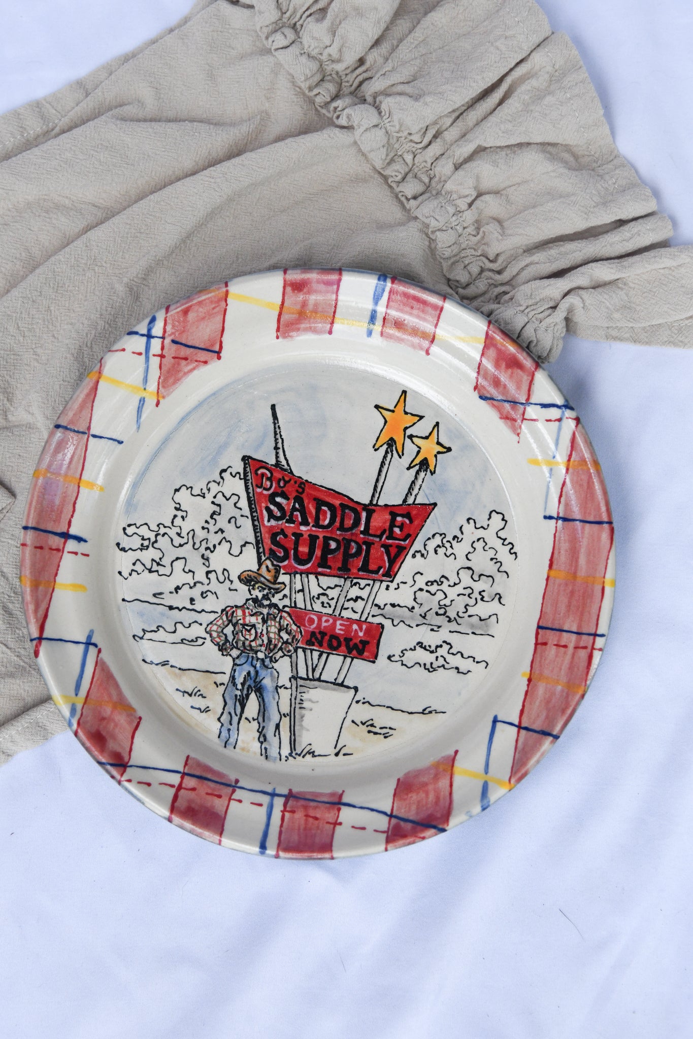 Bo's Saddle Supply Plate