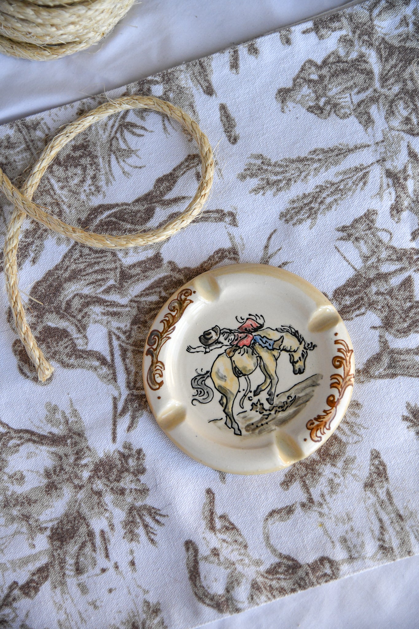 Bucking Bronc Ashtray