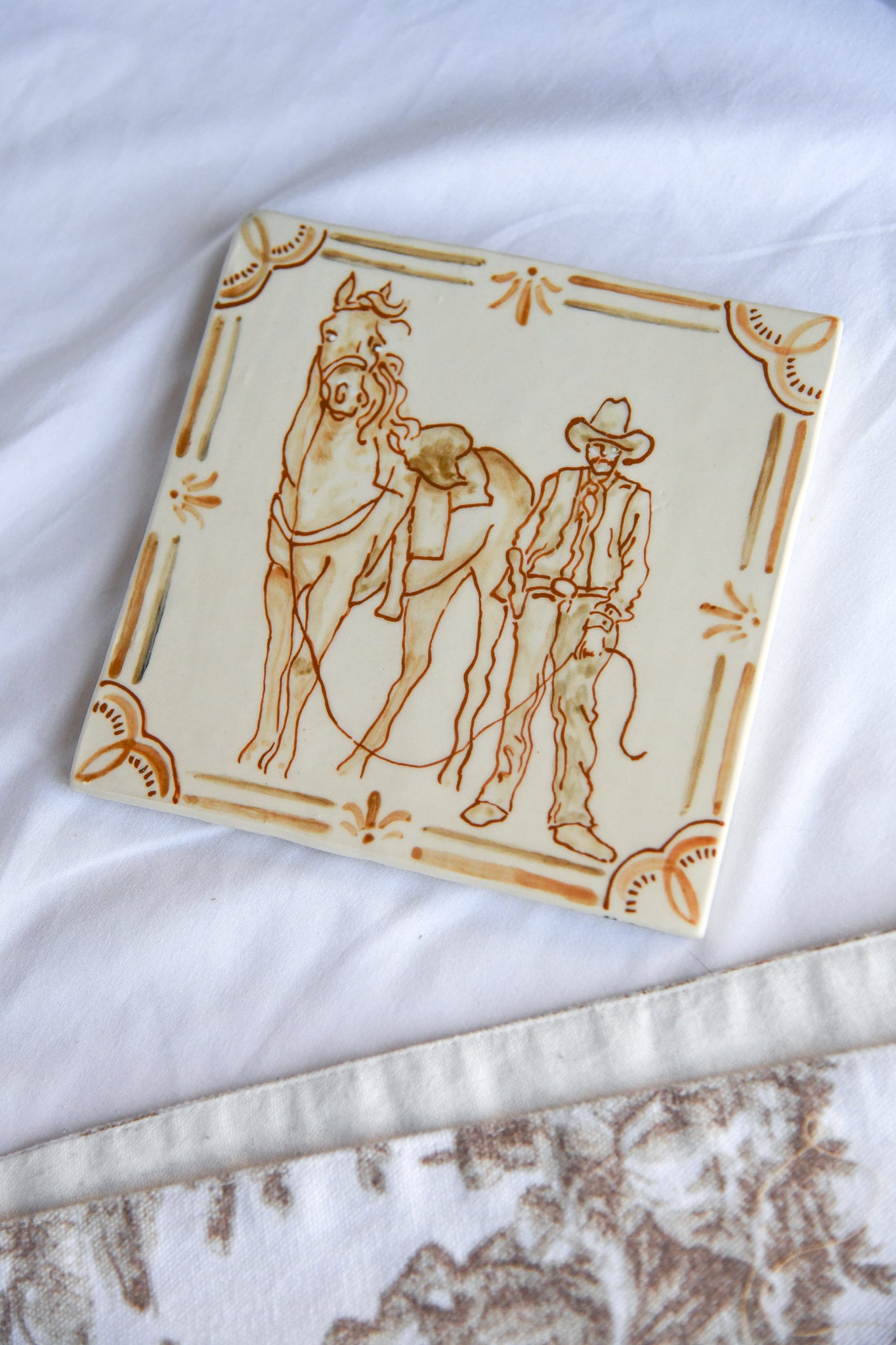 Large Decorative Tile