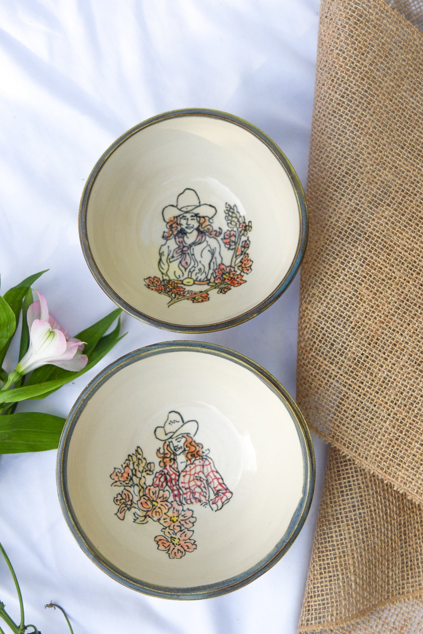 Cowgirl Bowl Set