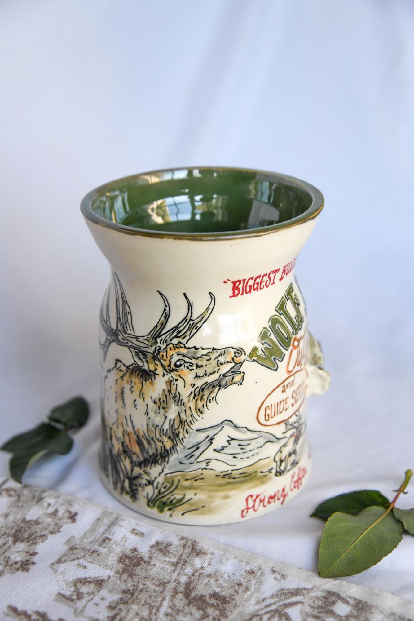 Elk Vase