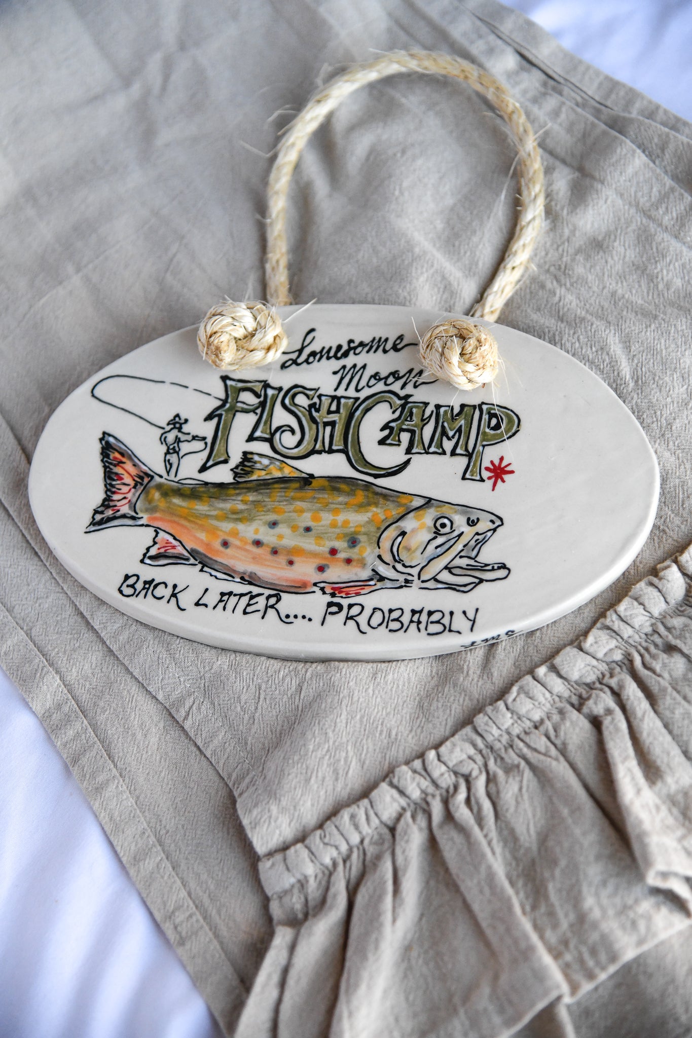 Fish Camp Wall Hanging